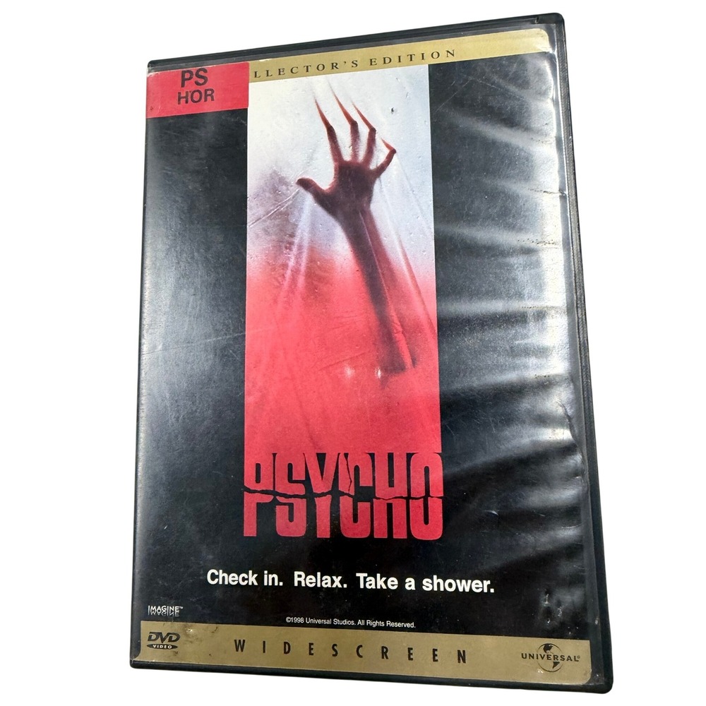 Psycho Collector's Edition DVD 1998 rror